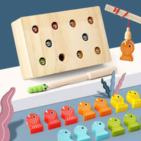 Magnetic Worm Catching Game for Kids, Educational Fine Motor Skill Toy