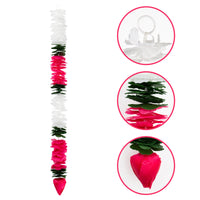 Diwali Jasmine Lotus Flower Garlands for Wedding & Festival Wall Decor