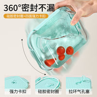 Microwave-Safe Glass Food Storage Containers with Lids - Leakproof & Heat Resistant Lunch Boxes for Office & Home
