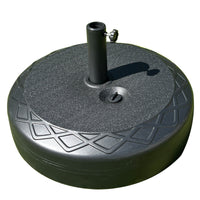 30L Heavy-Duty Water/Sand Fillable Round Umbrella Base