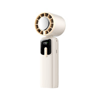 Portable Handheld Folding Fan with Semiconductor Cooling and Digital Display