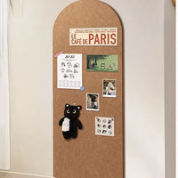 Arch Felt Wall Decal - Self-Adhesive Message Board for Living Room Decor