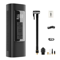 Portable Car Tire Inflator Pump - Corded/Cordless Options for Outdoor Use