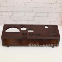 Wooden Cocktail Shaker Stand Bar Tool Holder