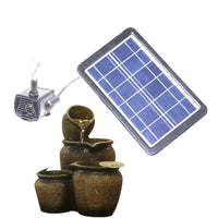 Solar Powered Submersible Water Pump with USB Charging for Outdoor Fountains, Aquariums, and Rockeries