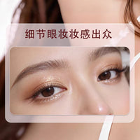 Eyeshadow Brush Set with Bag, Professional Eye Makeup Brushes for Blending, Detailing, and Eyeliner