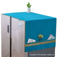 Non-Slip Refrigerator Top Cover Dust-proof Oil-proof Washing Machine Cover Towel