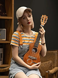 Ukulele for Beginners, 23/26 Inch Acoustic Guitar for Kids and Adults