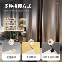 Carbon Crystal Board Metal Wall Panel Bamboo Charcoal Wood Decorative Mirror Finish Anti-Collision Board
