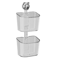 Suction Cup Wall-Mounted Storage Basket for Kitchen Ginger Garlic Onion