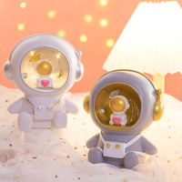 Astronaut Piggy Bank Night Light for Bedroom Decor