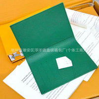 Travel Passport Holder Wallet with Card Slots, Slim Bi-fold Design
