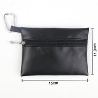 Golf Tee Bag with Waist Clip, Portable Storage Pouch for Golf Tees and Accessories