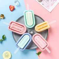 DIY Ice Cream Mold Food Grade Silicone Home Children's Popsicle Ice Cube Ice Cream Mold