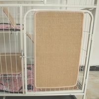 Sisal Cat Scratching Mat for Cage Ladder Platforms, Wear-Resistant & Non-Shedding