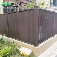 Chinese Style Aluminum Alloy Courtyard Railing Villa Balcony Fence Community Wall Guardrail Architectural Profile
