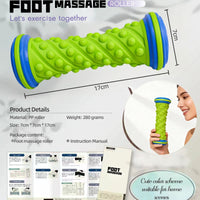 Yoga Foot Fascia Wheel Muscle Relaxation Roller for Arch Training and Massage