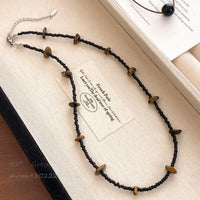 Vintage Chinese Style Beaded Necklace Set for Women