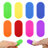 Sensory Fidget Silicone Texture Strips for Stress Relief