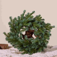 Artificial PE Pine Needle Christmas Garland Wreath for Holiday Decor
