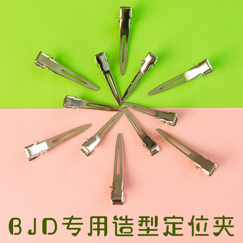 BJD Doll Wig Styling Clips for Hair and Accessories