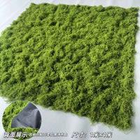 Artificial Moss Mat Realistic Faux Green Moss for Micro Landscape and Decor