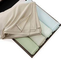 Premium Elastic Liquid Jersey Breathable Solid Color Long Scarf for Women