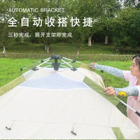 Automatic 4-6 Person Outdoor Camping Tent with One Room and One Hall, Instant Setup, Picnic Canopy
