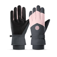Winter Touchscreen Ski Gloves for Outdoor Cycling and Hiking, Thickened Warm Couple Gloves