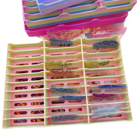 30-Grid Diamond Painting Storage Bag Organizer for Beads and Accessories