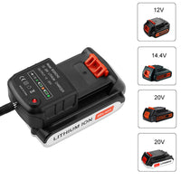 For Black+Decker 20V Lithium Battery Charger Smart Fast Charger Power Tool Accessory