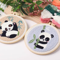 Punch Needle Embroidery DIY Craft Kit with Tools