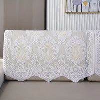 Lace Sofa Cover Thickened Backrest Towel Four Seasons Modern Dust Cover for Straight Row Sofas