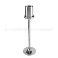 Thickened Stainless Steel Commercial Ice Bucket with Stand for Bar KTV Parties
