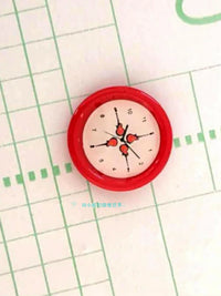 1:12 Dollhouse Miniature Wall Clock Model for Micro Landscape Decor