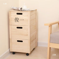 Wooden Storage Box with Lid - Dustproof Multi-Layer Organizer for Home