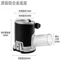 Router Dust Shroud for Woodworking Electric Trimmer Base Slotting Multi-functional Accessories