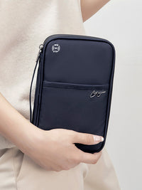 RFID Blocking Passport Holder Travel Wallet Document Organizer