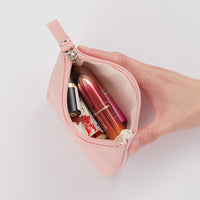 Mini Portable Lipstick Pouch Waterproof PU Leather Zipper Coin Purse Handbag