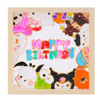 DIY Stained Glass Painting Kit for Kids, Creative Art Craft Acrylic Photo Frame