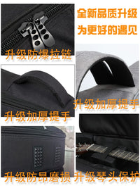 Acoustic Guitar Gig Bag 38 39 40 41 Inch Padded Double Shoulder Strap Backpack