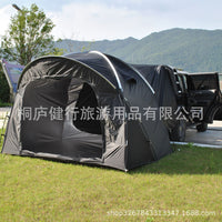 6-Person Car Tail Tent for Family Road Trips