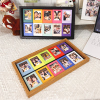 Instant Photo Frame Creative Colorful 3-inch Photo Display Stand Wall-Mounted Magnetic Picture Frame