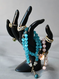 Mannequin Bust Jewelry Display Stand for Necklaces, Earrings, Bracelets, and Rings