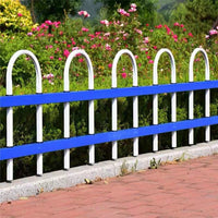 Zinc Steel Garden Lawn Fence PVC Flower Bed Barrier Outdoor Municipal Greenbelt Railing