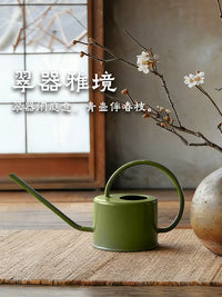 Vintage Long Spout Watering Can for Indoor Outdoor Plants, Succulents, and Garden