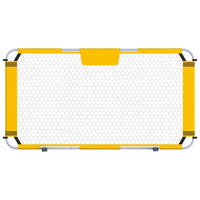 Portable Soccer Field Barrier Net with Mini Goal for Kids' Training