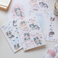 Cute Pet Folded Greeting Card with Envelope for Graduation & Gifts