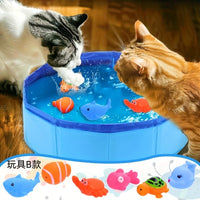 Foldable Pet Bath Tub & Swimming Pool for Large Dogs and Cats