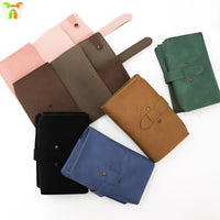 Vintage Rivet Power Bank Storage Bag Travel Business Trip Large Capacity Charger Data Cable Card Certificate Organizer